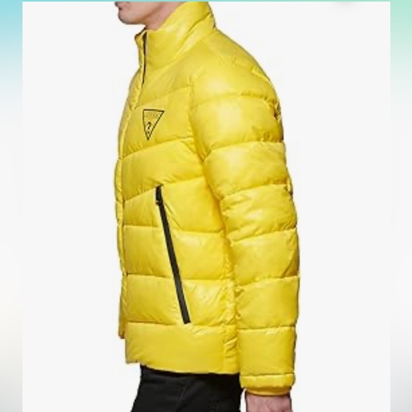 GUESS Men's Mid-Weight Puffer Jacket - Picture 8 of 10